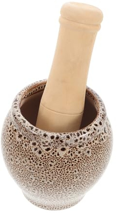 Mortaschiatapatate in Set Multifunzionale Per Ristorante Ciotola Per Macinazione Manuale Macinaspezie Tritacarne Domestico Fornitura Cucina Uso Versatile