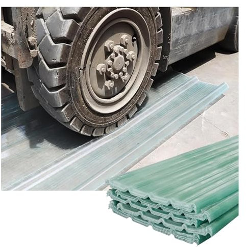 Wellplatten,Dachplatten,1.2mm Wellbahn Dachbleche,FRP-Tageslichtplatten,Transparent Kurzrollen,Ersatzplatten Gewächshausplatte,Schuppendachplatte for Carports(12pcs,0.9*1.3M/35*51IN_1.2MM)