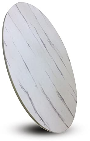 Mesa de comedor redonda de madera verde de 60 cm, bandeja giratoria de 360 grados, fácil de compartir alimentos, ideal para reuniones familiares y experiencias gastronómicas en casa