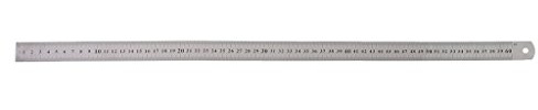 Mehrzweck 60-cm Metall Lineal Lineal Edelstahl Zoll Für CM Absolventen Für Architektenstudenten Carpenter Metall