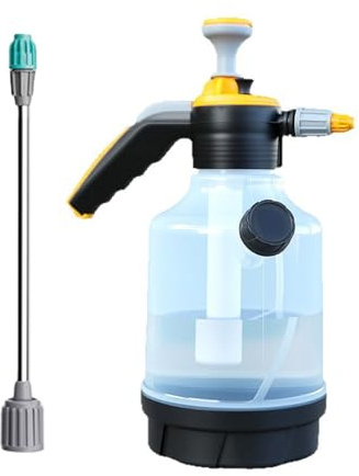 LAIOUSN Recipiente de pulverización a presión de durabilidad para uso en exteriores con construcción ligera y diseño de ahorro de agua, pulverizador de limpieza al aire libre