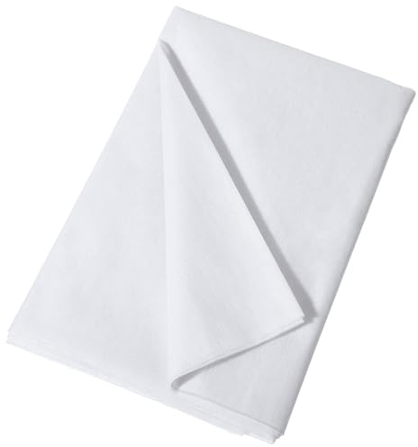 Bruislard 100 x 200 cm Bügelvlies Weiß Aufbügelbare Vlieseinlage Stoff Mittel BüGelvlies zum VerstäRken Nähen, Quilten, Basteln, Schneidern