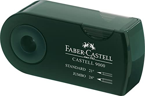 FABER-CASTELL 582800 - Doppelspitzdose 9000, grün