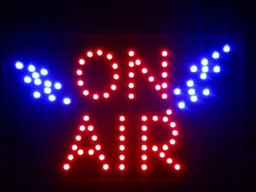 nled012-r ON AIR LED Neon Business Light Sign (40.6cm x 25.4cm) Neonlicht Lichtwerbung