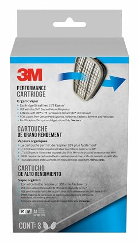 3 M Bio Vapor Ersatz-Kartusche, 6001PB1-3