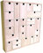 Artemio Calendario de Adviento para Decorar, Marca, diseño geométrico, Hecho de Madera, 40 x 40 x 6,5 cm, 40 x 6.5 x 40 cm