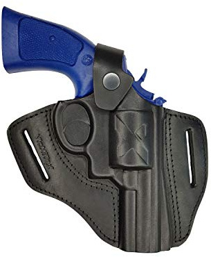VlaMiTex R3 2,5 Zoll Leder Revolver Holster für RÖHM RG 89 N