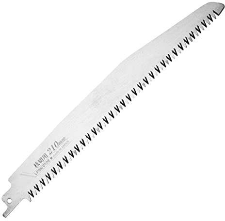 FANZTOOL Sägeblatt für Hochentaster LPSK-210E, 210mm Spezial-Sägeblatt für Säbelsäge, Extra Lang für Schnelle & Saubere Schnitte, für Grobholz, Nassholz, Brennholz, Lebendes Holz