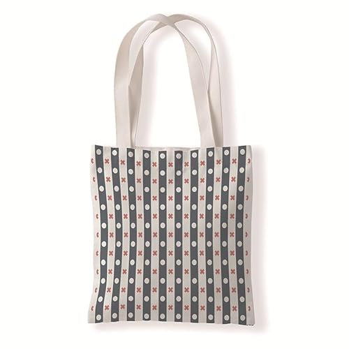 Carbono Tote Bag Blaue Geometrie Canvas Tasche Damen Groß Shopper Handtasche Damen Schultertasche Mit Strapazierfähige Tote Bag Umhängetasche Für Schule Arbeit Einkauf Alltag Reisen,30X40Cm