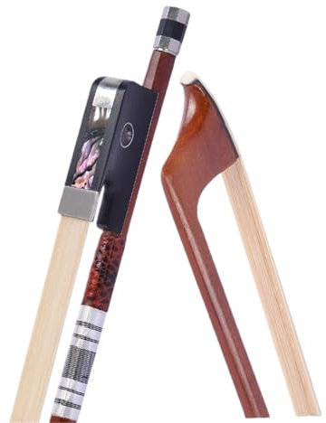 Professioneller Geigenbogen Bratschenbogen Bogenstange brasilianisches Holz Spielinstrumentenzubehör für Anfänger