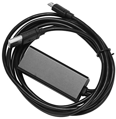 Tuesoa Ethernet Adapter with Power Cable for (2Nd Gen), 4K Stick,TV Square, Micro-USB to RJ45 Wired LAN Adapter,Black