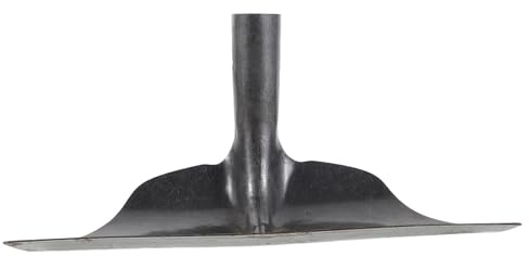 ADOCARN Pala per Letame in Acciaio al Manganese da 30 Cm, Raschietto per Stalle Bovine e Pollame, Strumento Robusto per Pulizia Fienile e Allevamenti, Accessorio Multifunzione per Uso