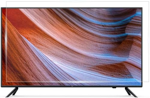 DFGHNBVC Pellicola Protettiva per Schermo TV da 50-75 Pollici, Blocca Luce Blu, Opaca, Antiriflesso/Antiradiazioni/Antiabbagliamento/Antimiopia, per LCD, LED, OLED, QLED, 4K HDTV, 75, 75