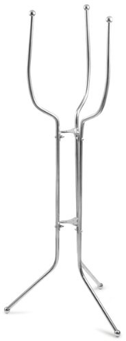 bar@drinkstuff Folding Champagne Bucket Stand Wine & Champagne Bucket Stand, Fold Away Champagne Bucket Stand