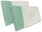 Baldiflex Emporio, Coppia Cuscini Memory Foam Ecologico Ecogreen Altezza 15 cm Fodera in Aloe Vera, Verde