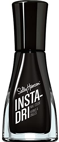 Sally Hansen Insta-Dri 1 Stroke-1 Coat-Done Nail Polish, 9.17ml, Black To Black