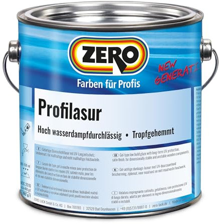 ZERO Profilasur eiche dunkel 2,5 l, Seidenmatt, Alkydharz-Holzlasur
