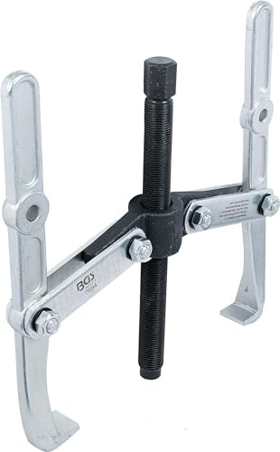 BGS 7694 | Außen-/Innenabzieher, 2-armig | 210-300 mm | Spindellänge 275 mm | Spanntiefe 275 mm | Hakenfußtiefe 19 mm | Hakenlänge 40 mm | geschmiedet | mit Kugelspitze