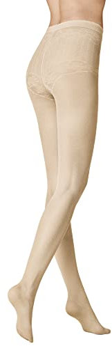 KUNERT Damen Lingerie SH Fein Strumpfhosen, Ivory, 42/44