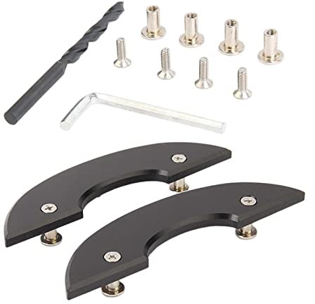 Amagogo Longboard Protection Board Kantenschutz Universal Board Durable Spotter Pointer Deck Guards Skateboard Zubehör für Kinder Jugend Unisex