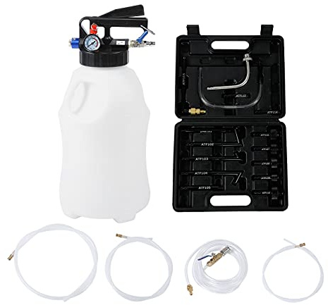 Dispenser di Riempimento Dell'olio della Trasmissione da 10 Litri, Estrattore di Fluido Automatico Pneumatico Kit di Strumenti Per Il Cambio del Fluido Dell'olio della Scatola Cambio Accessori