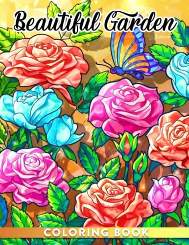 Beautiful Garden Coloring Book: Relax and Recharge with Tranquil Succulent Garden Designs