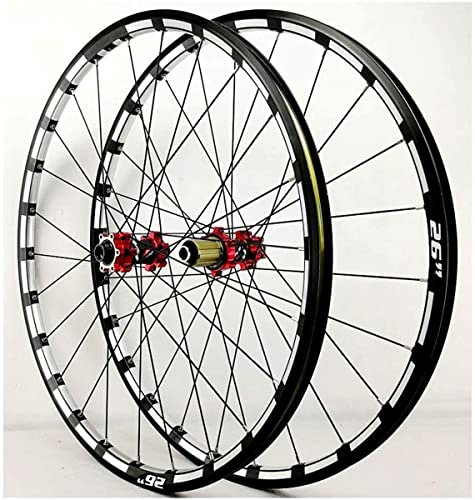 Laufradsatz 26 27,5 29 Zoll Mountainbike-Räder, MTB-Felge Scheibenbremse Q/R 7 8 9 10 11 12-Gang-Kassettenschwungrad 24H 1750 g Fahrrad-Laufradsatz Straßenrad