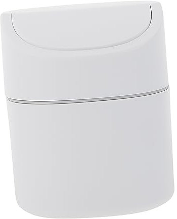 MAGICLULU Mini Desktop Mülleimer Mit Deckel Kleiner Schreibtisch-aufbewahrungsbehälter Aus Hochwertigem Kunststoff Für Altpapier Papiertücher Und Semmelbrösel in Büro Bad Und Kinderzimmer