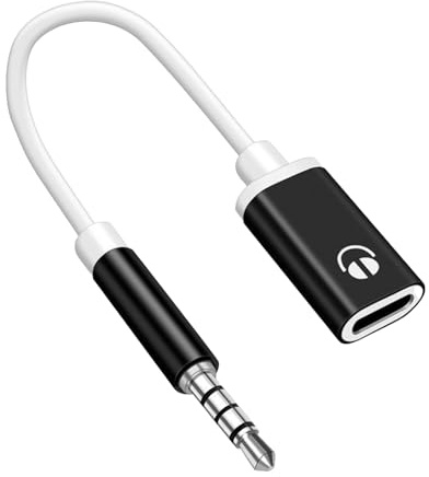 Bvizyelck Câble de dongle Audio USB C Aux, Adaptateur de Prise Casque Femelle 3,5 mm | Convertisseur Jack 3,5 mm,Adaptateur d'écouteurs convertisseur de Type C, convertisseur de Casque 3.5mm mâle à