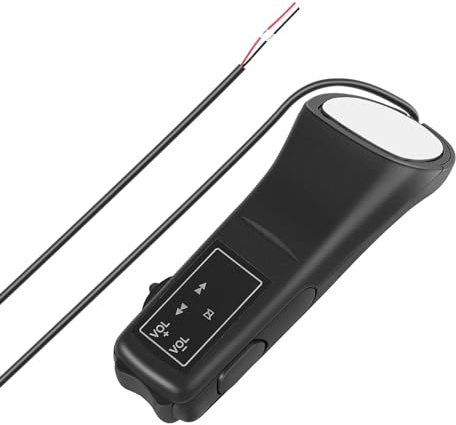Diheohg Tasti per volante auto, telecomando per auto, navigazione, DVD, 2 DIN, Android, Bluetooth, senza fili, universale, telecomando