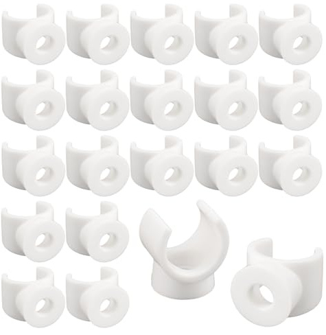 INCREWAY Lot de 60 colliers de serrage de 13 mm en PEX - Crochets en U - Support de tuyau d'eau - Outils de serrage en forme de U