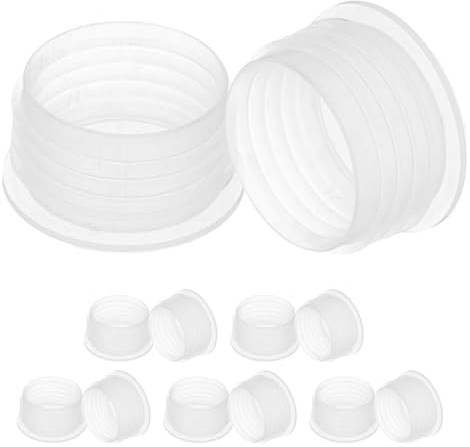 Hemobllo Lot de 12 Bouchons De Pot De Fleurs Réutilisables Ronds Bouchon D’Eau pour Pots Accessoire Étanche en Plastique pour Jardinières Balcons Et Bacs À Légumes Installation Facile