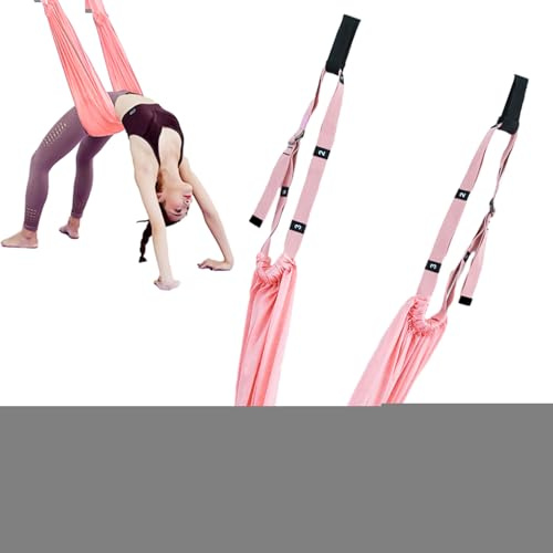 Sangle d'extension des jambes, balançoire d'inversion de yoga - Sangle d'étirement des jambes pour le grand écart - Sangle d'étirement des jambes anti-gravité puissante pour le fitness à la maison