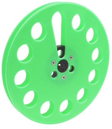 BUBEFSKD Bobina di avvolgimento con fori multipli 17 8 cm (7 pollici) Disco vuoto per attrezzature da studio Imballaggio in plastica per registratori