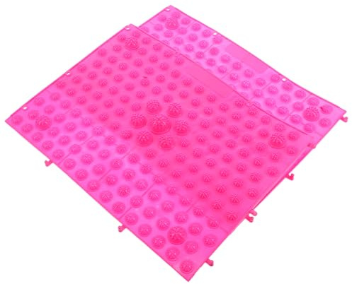 MOLUCKFU 2pièces Tapis de Massage Acupression Lot de Plaque Rectangulaire pour Réflexologie Marche Orteils Tpe Salle de Bain Yoga Activités de Plein Air