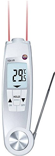 testo - 104-IR - 0560 1040 - Einstech-Infrarot-Thermometer für eine zuverlässige Lebensmittelüberwachung