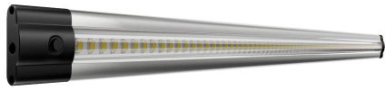 Parlat Apparecchio LED sottopensile SIRIS, 50 cm, piatto, argento, 5,9 W, 531lm, bianco caldo