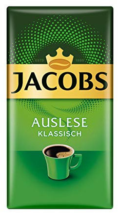 Jacobs Filterkaffee Auslese Klassisch, 12er Pack, 12 x 500 g gemahlener Kaffee