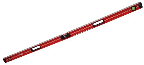 Magnetische LED Wasserwaage Opto 180cm | Einfaches Ablesen dank LED und akustischem Signal – beidseitige Magnete, robustes Aluminium-Profil, hohe Messgenauigkeit