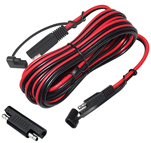 kuncan SAE bis SAE Verlängerungskabel DC Kordel Quick Connect SAE-Anschluss Kabel