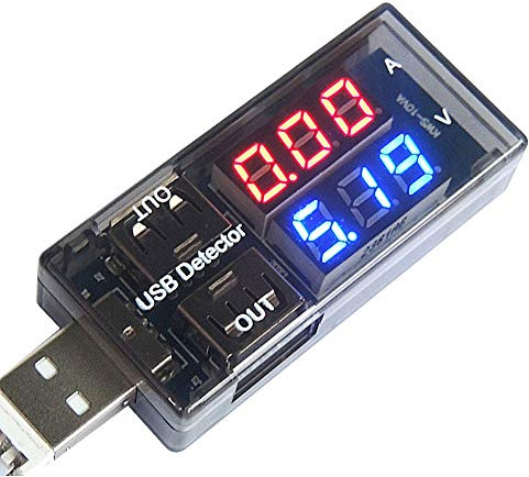 ARCELI USB-Ladegerät Arzt Strom Spannung Ladedetektor Batterie Voltmeter Amperemeter Multimeter USB Tester Mobile Power Panel Monitor Anzeige DC-LED-Anzeige