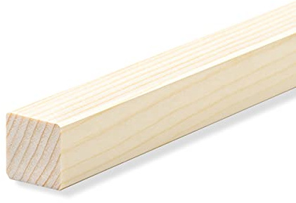 REESE | Quadratleisten Vierkantleisten Bastelleisten Abdeckleisten | Fichte Massiv | 20x20mm | Fichte GEÖLT