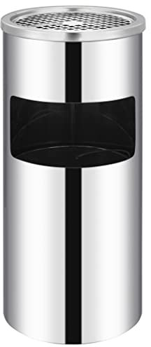 vidaXL Wandaschenbecher Edelstahl 26 L