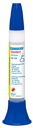 WEICON Contact VA 100 colla cianoacrilica, supercolla cianoacrilica, varie superfici, penna da 30g