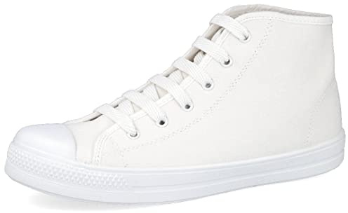 0388 Botas Lona costalero Hombre - Lona para: Hombre Color: Blanco Talla: 41