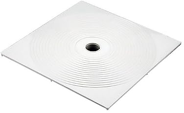 jardiboutique - Couvercle carré de Skimmer Compatible Astral (réf 4402010107) - Pièce de Rechange Plastique Blanc 215 x 215 mm, Ouverture Ø 184 mm - Piscine - Réf JB-PWB-251-0007