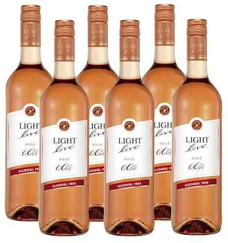 LIGHT live alkoholfrei 0,0% Wein Rosé (6 x 0,75 l)
