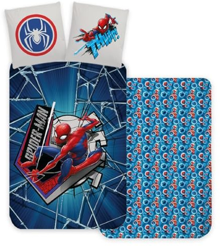 SPIDERMAN Collections de Linge de lit pour Enfant, Multicolore, Unique