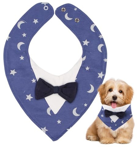 Formelle Hundebekleidung – weiches Hochzeitshundhalstuch, lustiges Hunde