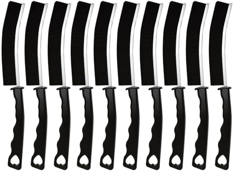 10Pcs Stiff Bristle Cleaning Brush Set - For Kitchen, Bathroom, Window Tracks, Washing Machine - Small Brushes with Ergonomic Handle, Damp Duster Included, Home Essential